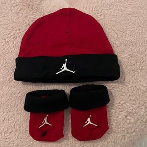 Jordan beanie and socks